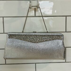 Vintage Silver Clutch